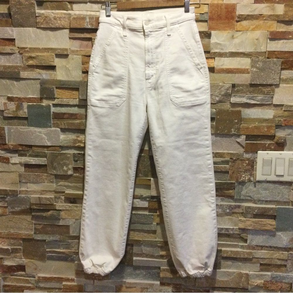 Mother The Wrapper Patch Springy Cotton Blend Hig… - image 1